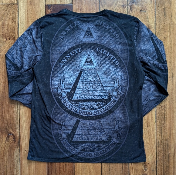 Illuminati AOP LS Tee (L) - Picture 2 of 6